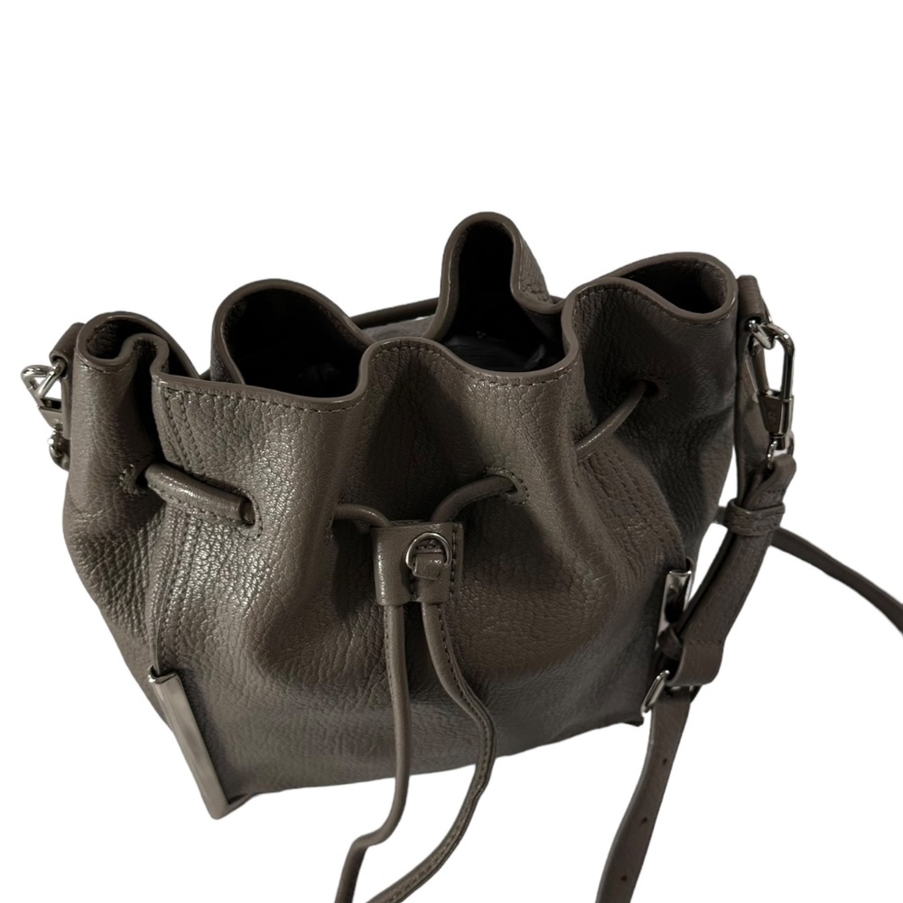 Genuine 3.1 PHILLIP LIM Scout small drawstring crossbody bag grey - Picture 9 of 11